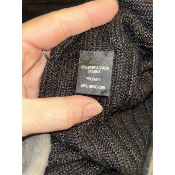 Simply Natural Baby Alpaca And Silk Blend Long Sleeve Cardigan Sweater Size L - Picture 8 of 8